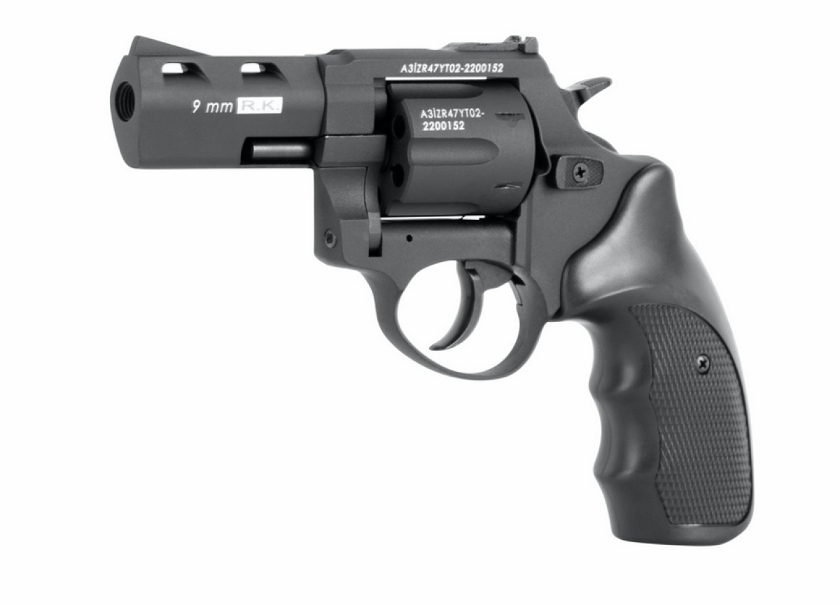 Zoraki R2 3" Black 9mm R. Gas - Signal